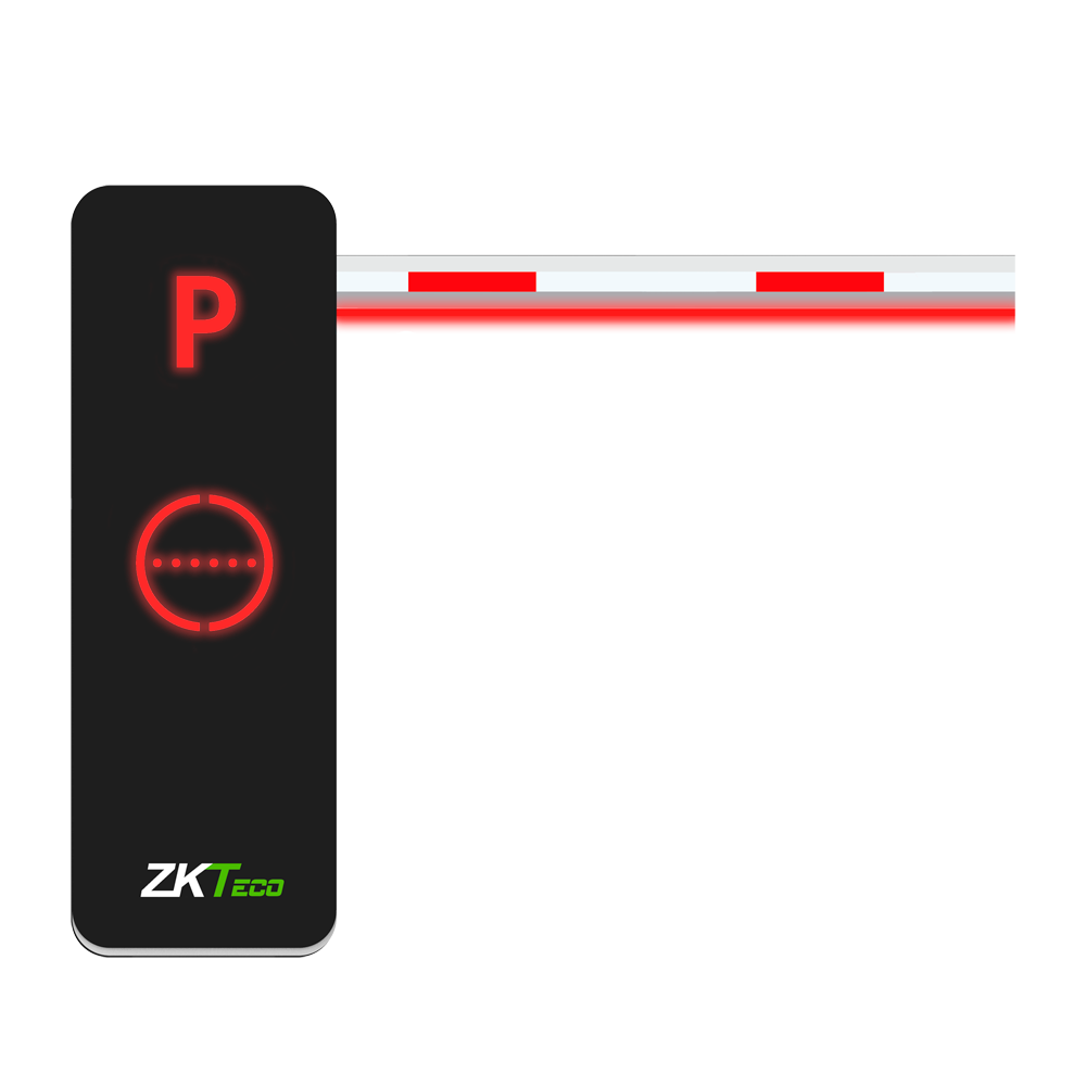 Barrera de parking - Brazo recto (3 m) - Apertura a izquierdas | 3.000.000 ciclos - Indicadores LED | Modo de emergencia - Posibilidad de batería de respaldo - Apta para exterior