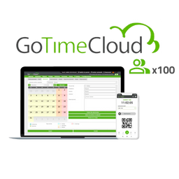 Licenza Cloud di rilevazione presenze - 100 utenti / 100 APP incluse - Monitoraggio da remoto con localizzazione GPS - Report di eventi problemi