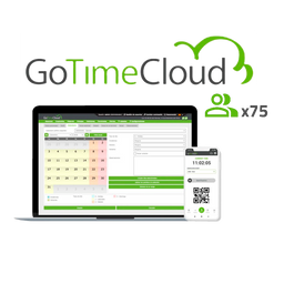 Licenza Cloud di rilevazione presenze - 75 utenti / 75 APP incluse - Monitoraggio da remoto con localizzazione GPS - Report di eventi problemi