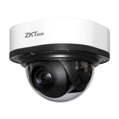 Telecamera IP dome 2 Mp LPR - 1/2.8” Sony STARVIS CMOS - Funzione OCR (lettura targhe integrata) - Ottica motorizzata 3.35~10.05 mm - IR LED portata 50 m | RS485 - Software LPR integrato | ZKBioCV