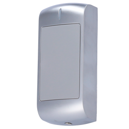 Lettore di accesso in metallo - Accesso tramite scheda EM e MF - Indicatore a LED e acustico - Wiegand 26/34 - Compatibile con i controller ZKTeco - Adatto per uso esterno IP66 | Antivandalo IK10