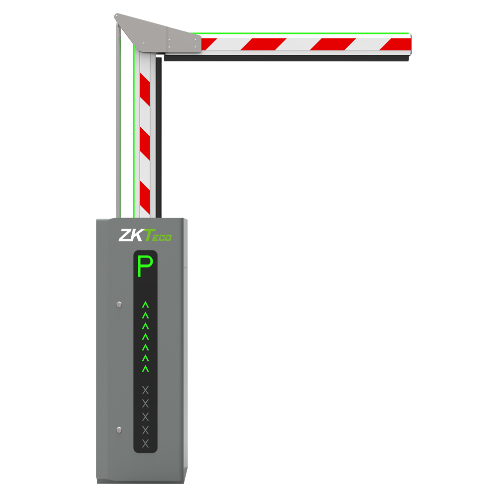 Barriera parcheggio - Braccio angolato a 90º (3 m) - Apertura a sinistra | 5.000.000 cicli - Indicatori LED | Modalità di emergenza - Possibilità di batteria di back-up - Adatta per esterni
