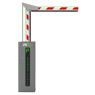 Barriera parcheggio - Braccio angolato a 90º (3 m) - Apertura a sinistra | 5.000.000 cicli - Indicatori LED | Modalità di emergenza - Possibilità di batteria di back-up - Adatta per esterni