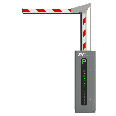 Barriera parcheggio - Braccio angolato a 90º (3 m) - Apertura a destra | 5.000.000 cicli - Indicatori LED | Modalità di emergenza - Possibilità di batteria di back-up - Adatta per esterni