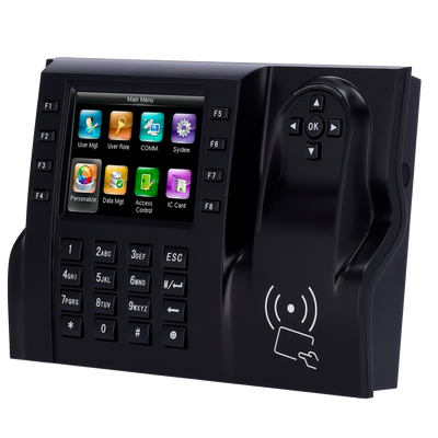 Controllo presenze - Schede EM/MF e PIN - 10.000 schede | 50.000 registri - 3.5" TFT | TCP/IP