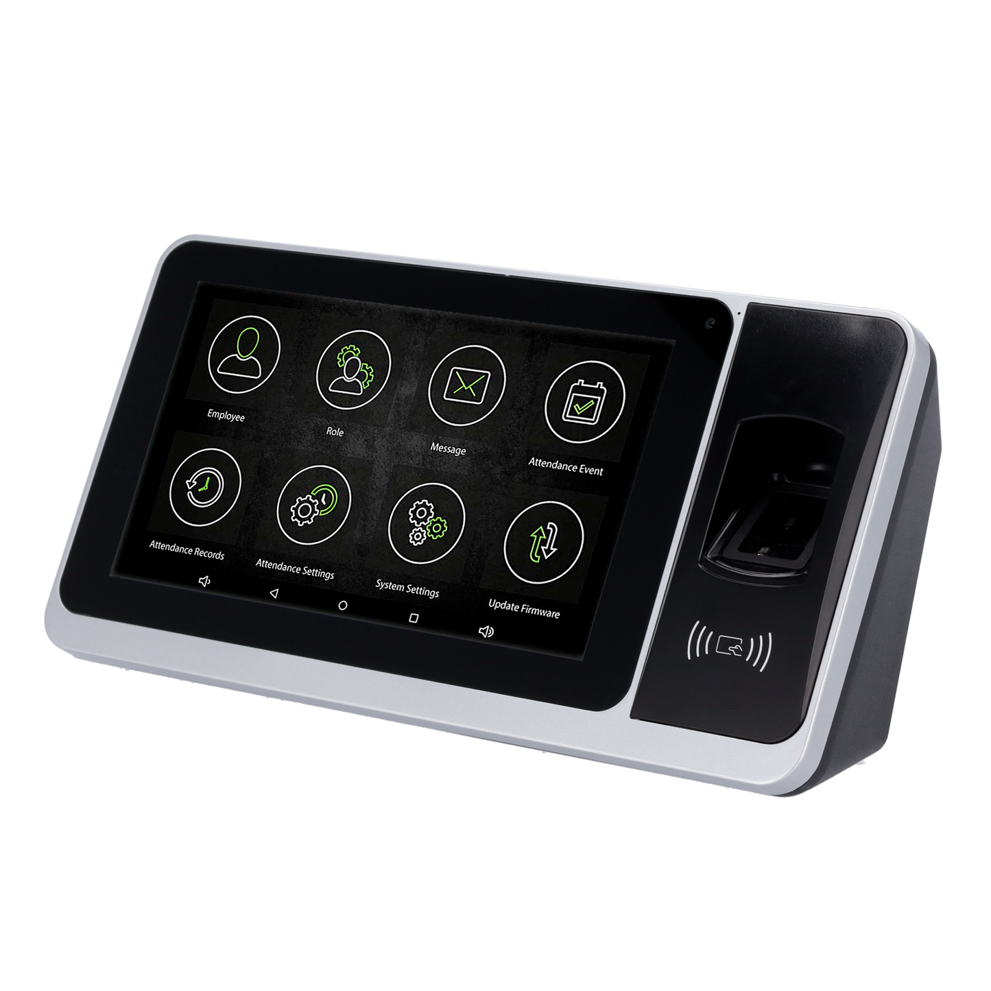 Rilevazione presenze Android con telecamera - Impronta digitale