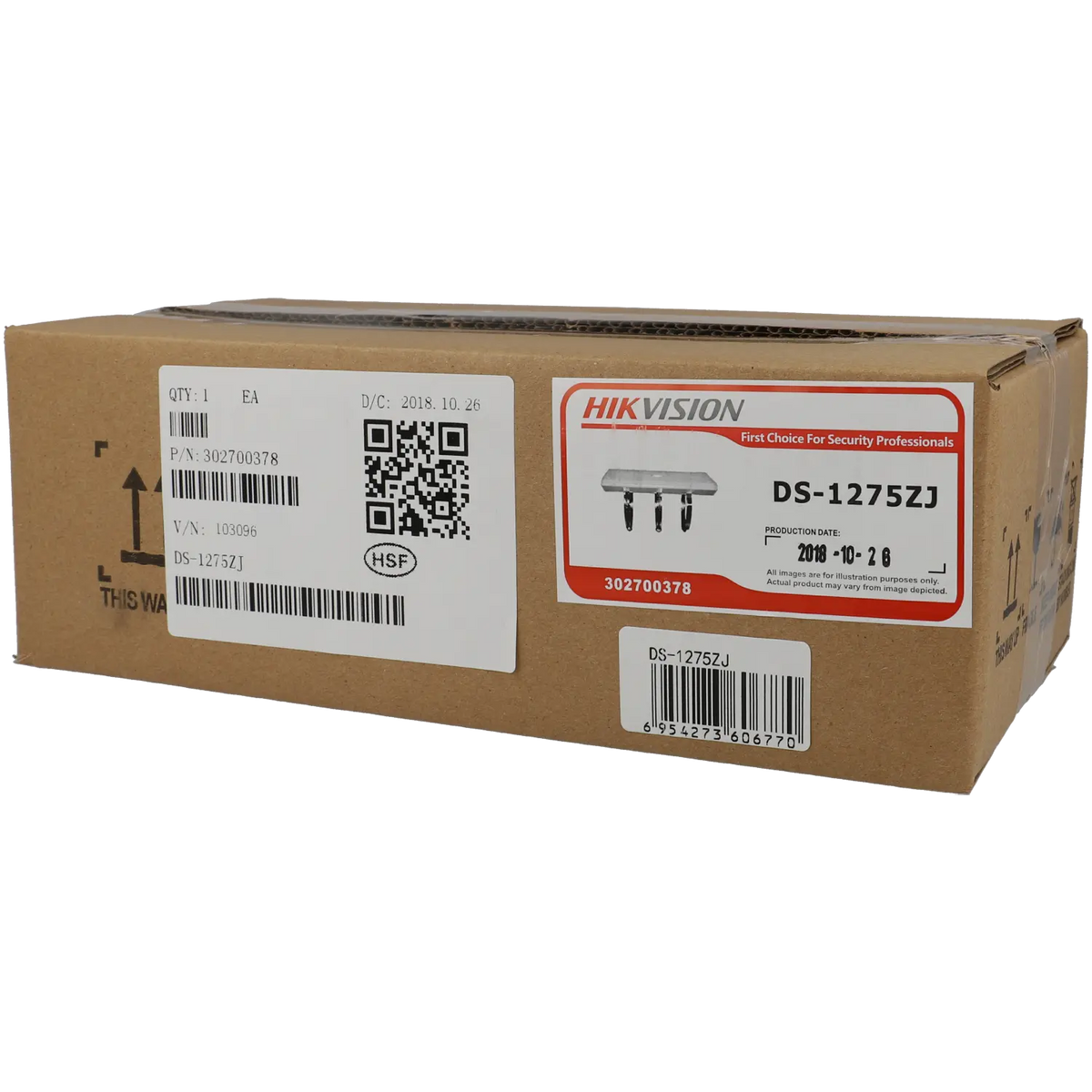 FENIVA | Hikvision - Supporto per palo/lampione - Materiale: Lega di alluminio, Uso: Interno/esterno, Installazione: Palo/lampione