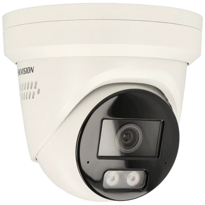 FENIVA | Hikvision - Telecamera minidome IP da 8 Mpx con ottica fissa - Angolo di visione: 108.8°, Materiale: Metallo