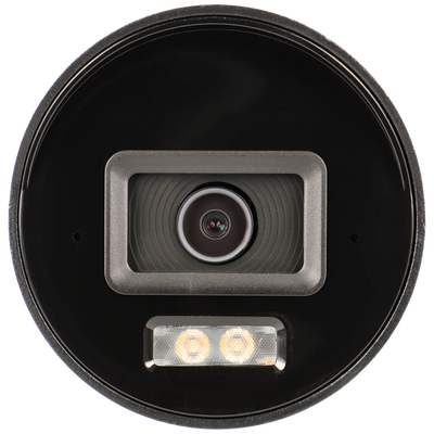 FENIVA | Hikvision - Telecamera bullet IP da 4 Mpx con ottica fissa - Angolo di visione: 104°, Serie: Acusense, Colore: Nero