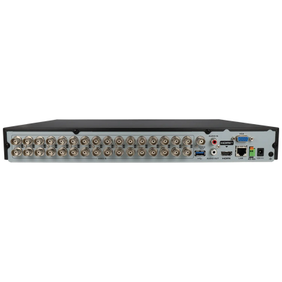 FENIVA | Hikvision - Videoregistratore 5 in 1 (HD-CVI/HD-TVI/AHD/analogico/IP) a 32 canali, risoluzione massima 2 Mpx