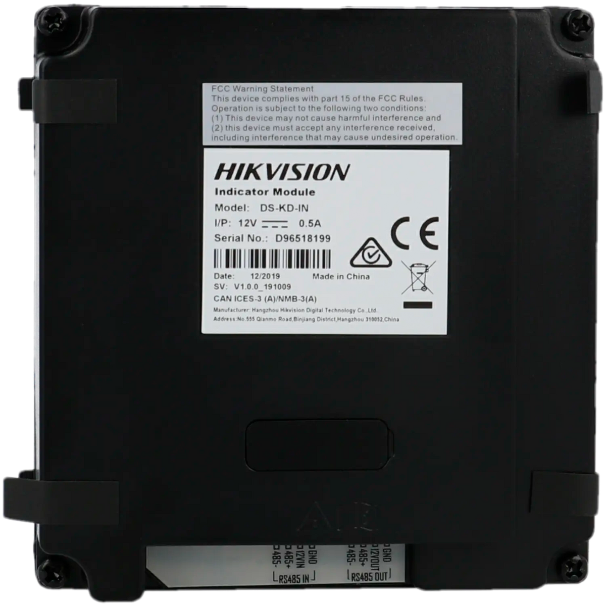FENIVA | Hikvision - Postazione esterna modulare per videocitofono IP con indicatore