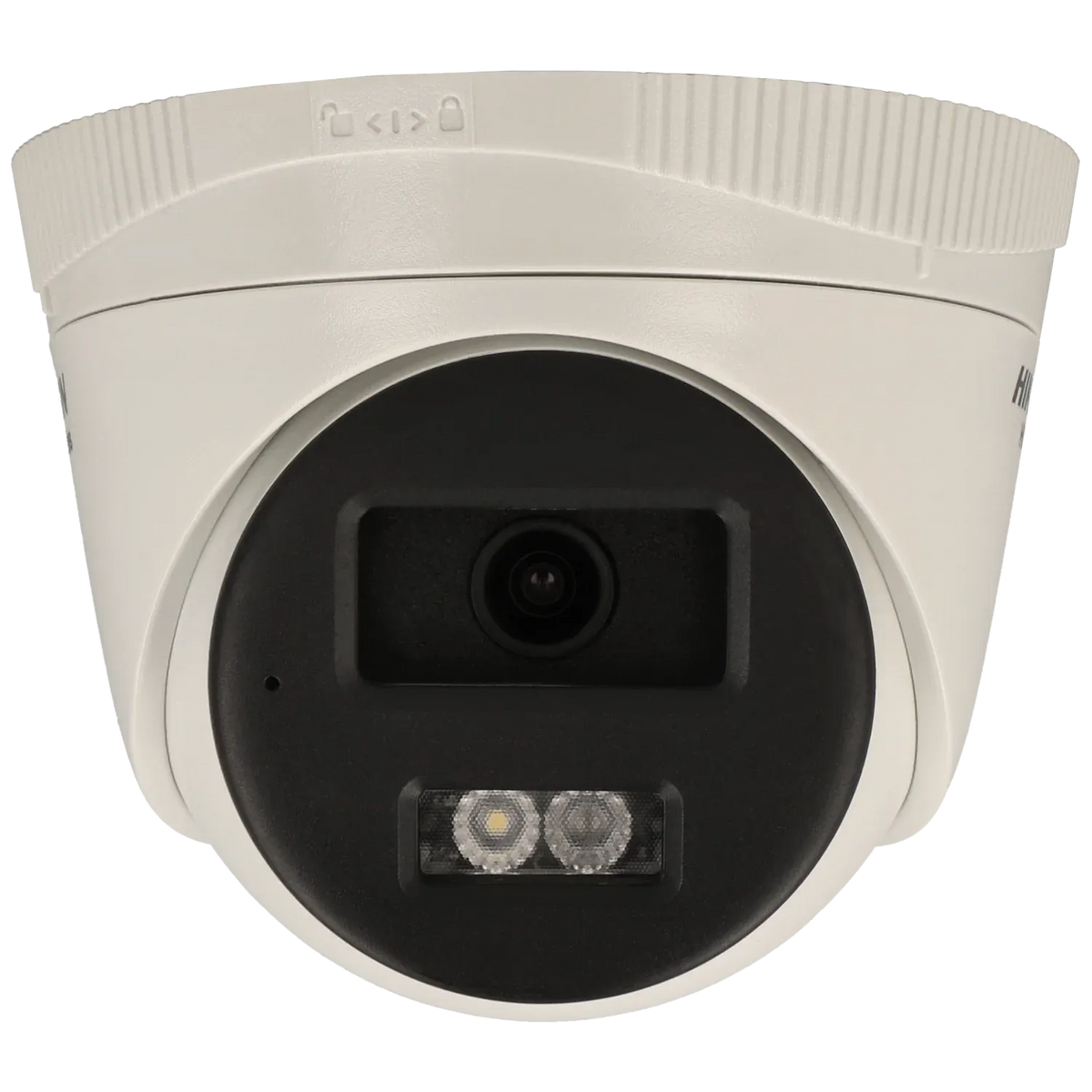FENIVA | Hikvision - Telecamera minidome IP da 4 Mpx con ottica fissa - Angolo di visione: 101.5°, Materiale: Metallo e plastica, Colore: Bianco