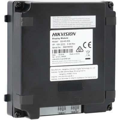 FENIVA | Hikvision - Postazione esterna modulare per videocitofono IP con display e 4 pulsanti