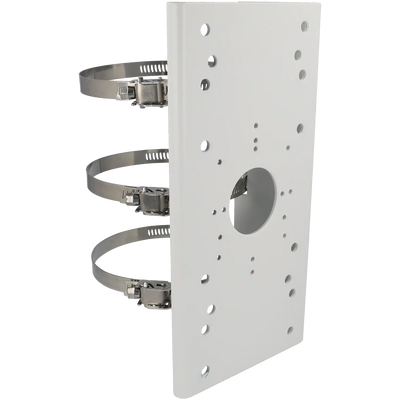 FENIVA | Hikvision - Supporto per palo/lampione - Materiale: Lega di alluminio, Uso: Interno/esterno, Installazione: Palo/lampione