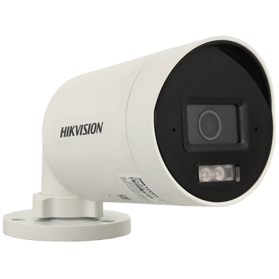 FENIVA | Hikvision - Telecamera bullet IP da 8 Mpx con ottica fissa - Angolo di visione: 108°, Colore: Bianco, Materiale: Metallo