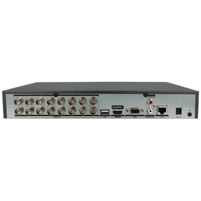 FENIVA | Hikvision - Videoregistratore 5 in 1 (HD-CVI/HD-TVI/AHD/analogico/IP) a 16 canali, risoluzione massima 8 Mpx - Serie: HiWatch