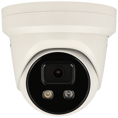FENIVA | Hikvision - Telecamera minidome IP da 4 Mpx con ottica fissa - Angolo di visione: 103º, Materiale: Metallo