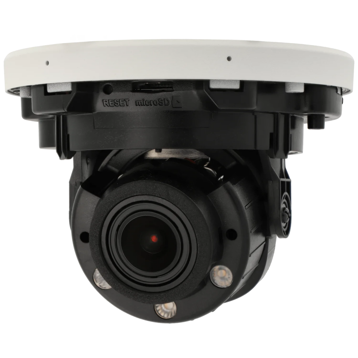 FENIVA | Hikvision - Telecamera minidome IP da 4 Mpx con ottica varifocale motorizzata (zoom) - Angolo di visione: 102.4° ~ 31.2°, Serie: Acusense, Colore: Bianco