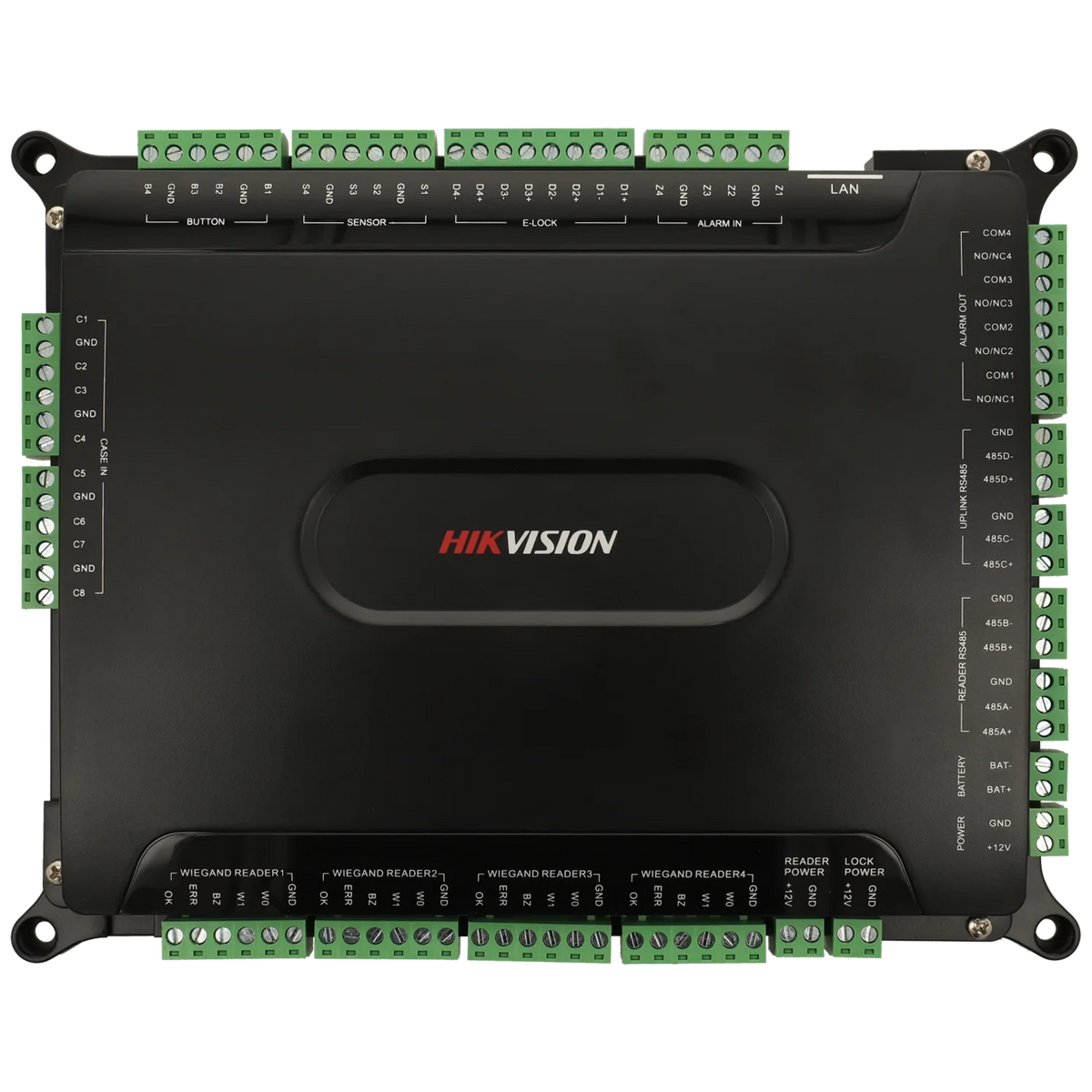 FENIVA | Hikvision - Centralina per 8 lettori (4 porte)