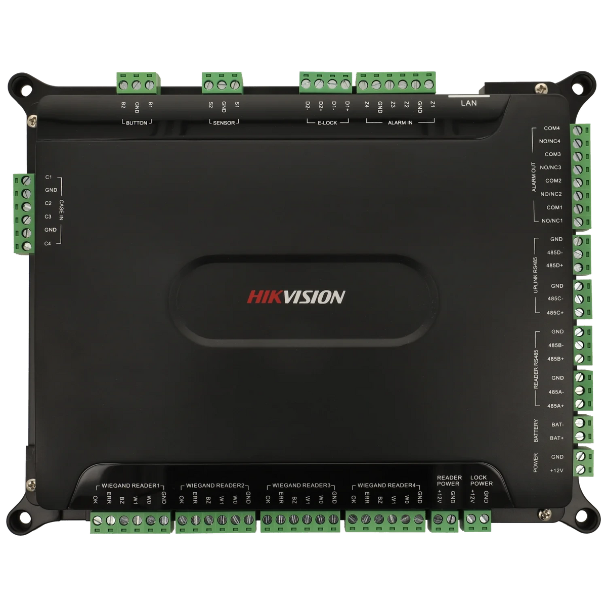FENIVA | Hikvision - Centralina per 4 lettori (2 porte)