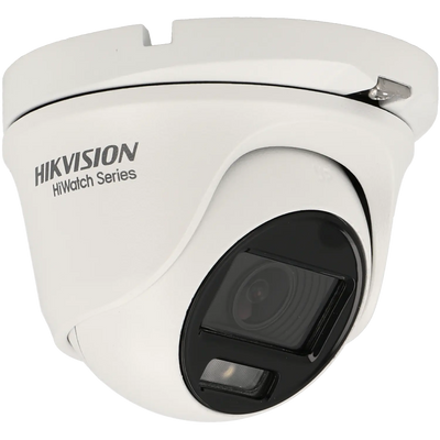 FENIVA | Hikvision - Telecamera minidome 4 in 1 (CVI/TVI/AHD/analogico) da 2 Mpx con ottica fissa - Serie: ColorVu, Materiale: Metallo