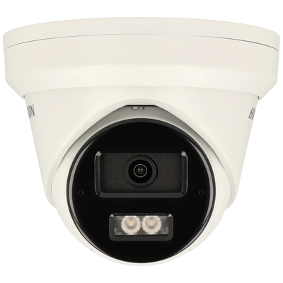 FENIVA | Hikvision - Telecamera minidome IP da 8 Mpx con ottica fissa - Angolo di visione: 108º, Materiale: Metallo, Colore: Bianco