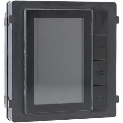 FENIVA | Hikvision - Postazione esterna modulare per videocitofono IP con display e 4 pulsanti