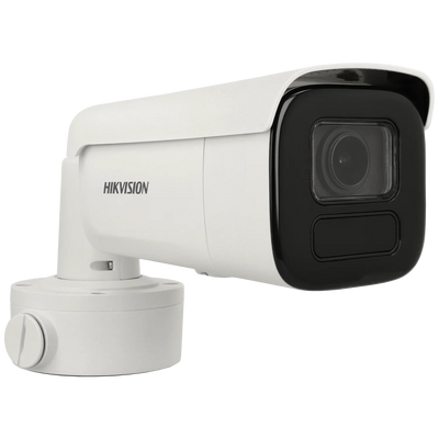 FENIVA | Hikvision - Telecamera bullet IP da 8 Mpx con ottica varifocale motorizzata (zoom) - Illuminazione minima: 0.0008Lux