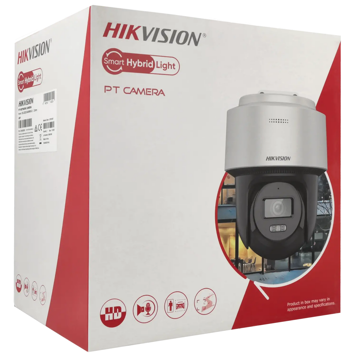 FENIVA | Hikvision - Telecamera PT IP da 4 Mpx con ottica fissa - Angolo di visione: 94º
