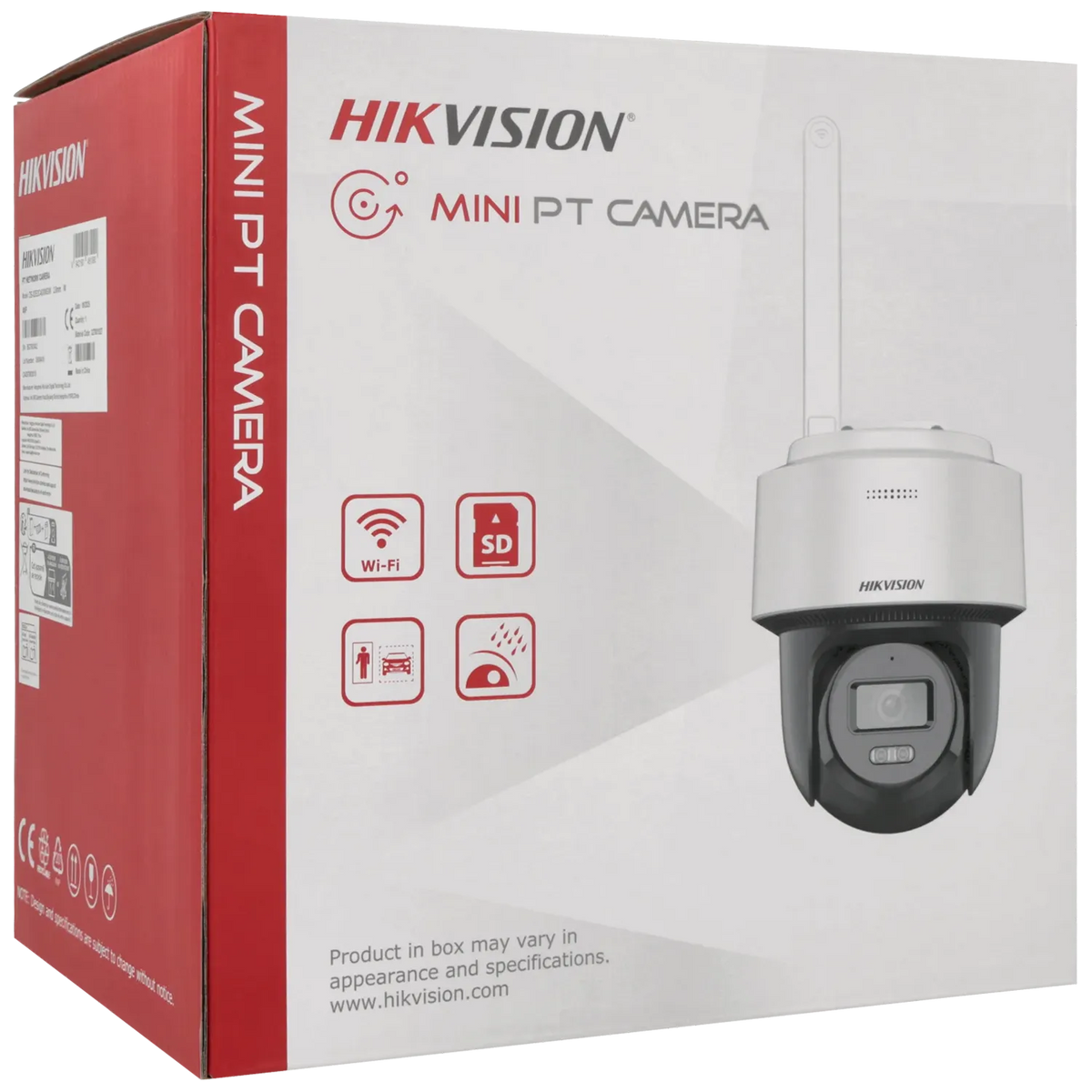 FENIVA | Hikvision - Telecamera PT IP da 4 Mpx con ottica fissa - Angolo di visione: 91º
