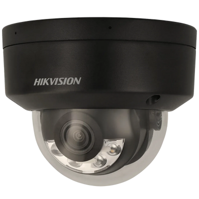 FENIVA | Hikvision - Telecamera minidome IP da 8 Mpx con ottica fissa - Angolo di visione: 108º, Materiale: Lega di alluminio, Colore: Nero