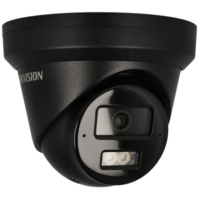 FENIVA | Hikvision - Telecamera minidome IP da 4 Mpx con ottica fissa - Angolo di visione: 104°, Materiale: Metallo, Colore: Nero