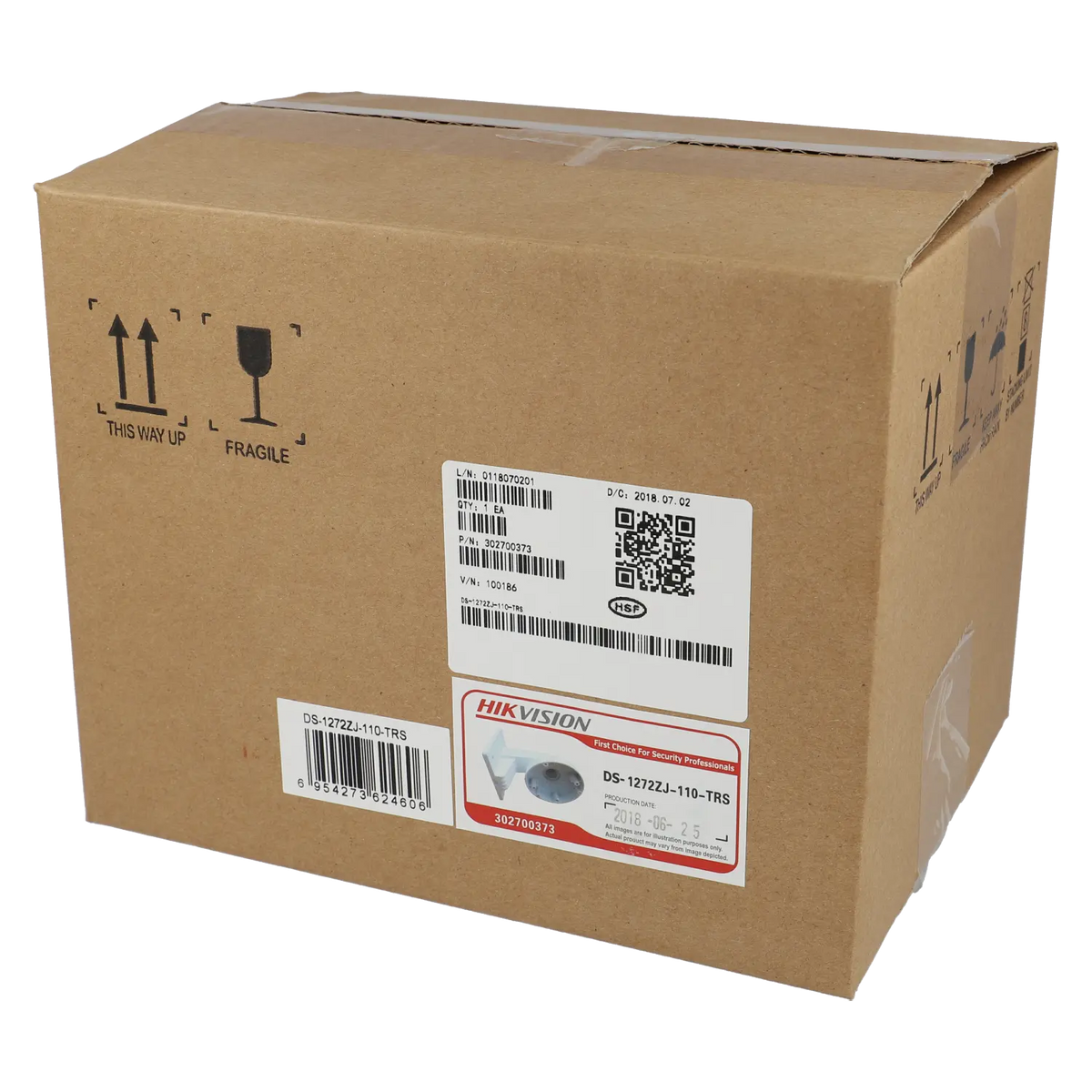 FENIVA | Hikvision - Supporto a parete - Materiale: Lega di alluminio, Peso supportato: 4500 g