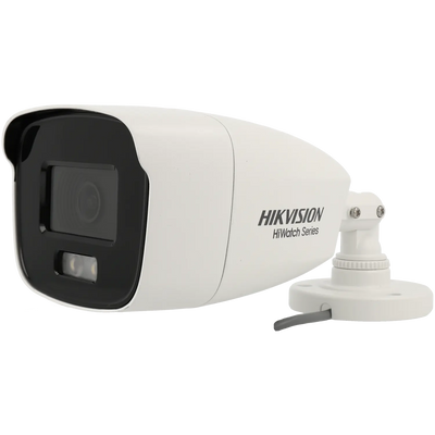 FENIVA | Hikvision - Telecamera bullet 4 in 1 (CVI/TVI/AHD/analogico) da 2 Mpx con ottica fissa - Serie: ColorVu, Materiale: Metallo