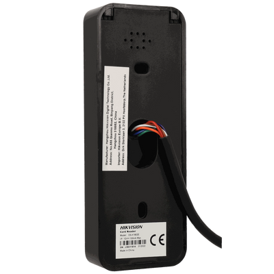 FENIVA | Hikvision - Lettore interno/esterno con scheda RFID 125KHz - Materiale: Plastica ABS + policarbonato