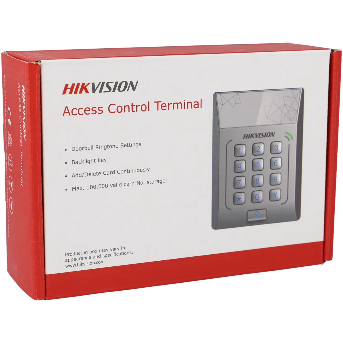 FENIVA | Hikvision - Controllo accessi interno con tastiera/scheda MIFARE 13,56MHz