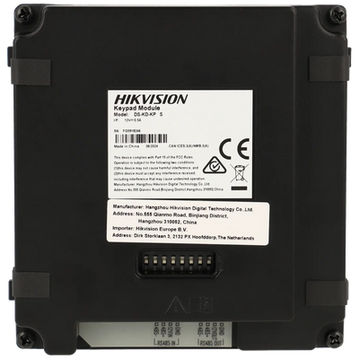 FENIVA | Hikvision - Postazione esterna modulare per videocitofono IP con tastiera