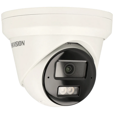 FENIVA | Hikvision - Telecamera minidome IP da 8 Mpx con ottica fissa - Angolo di visione: 108º, Materiale: Metallo, Colore: Bianco