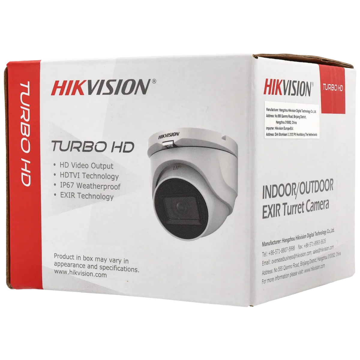 FENIVA | Hikvision - Telecamera minidome 4 in 1 (CVI/TVI/AHD/analogico) da 5 Mpx con ottica fissa - Materiale: Metallo, Angolo di visione: 85º, Serie: PRO