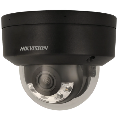 FENIVA | Hikvision - Telecamera minidome IP da 4 Mpx con ottica fissa - Angolo di visione: 104º, Materiale: Lega di alluminio, Colore: Nero
