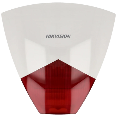FENIVA | Hikvision - Sirena da esterno cablata - Colore: Rosso