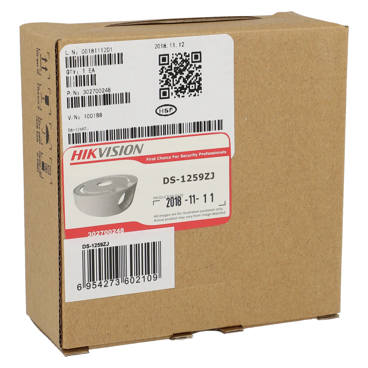 FENIVA | Hikvision - Scatola di derivazione - Peso supportato: 2000 g, Materiale: Plastica ABS + policarbonato