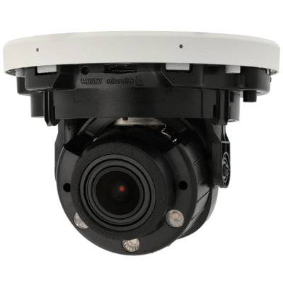 FENIVA | Hikvision - Telecamera minidome IP da 8 Mpx con ottica varifocale motorizzata (zoom) - Angolo di visione: 106° ~ 30°, Serie: Acusense
