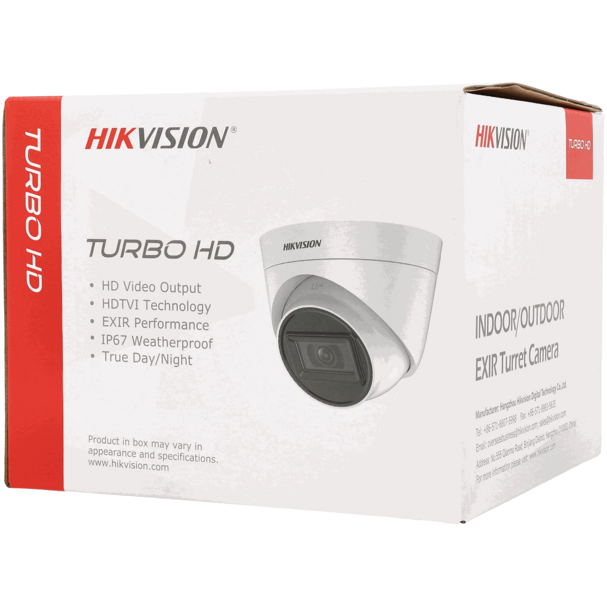 FENIVA | Hikvision - Telecamera minidome 4 in 1 (CVI/TVI/AHD/analogico) da 5 Mpx con ottica fissa - Materiale: Metallo e plastica, Angolo di visione: 85º, Serie: PRO