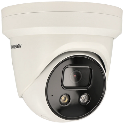 FENIVA | Hikvision - Telecamera minidome IP da 4 Mpx con ottica fissa - Angolo di visione: 103º, Materiale: Metallo