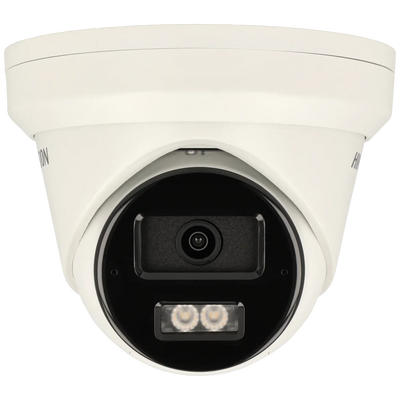 FENIVA | Hikvision - Telecamera minidome IP da 4 Mpx con ottica fissa - Angolo di visione: 104°, Materiale: Metallo, Colore: Bianco