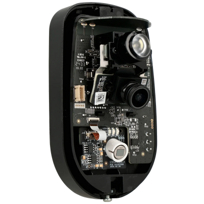 FENIVA | Hikvision - Rivelatore volumetrico wireless - Distanza di rilevamento: 12 m, Colore: Nero, Angolo di visione: 88.4° orizzontale / 54° verticale
