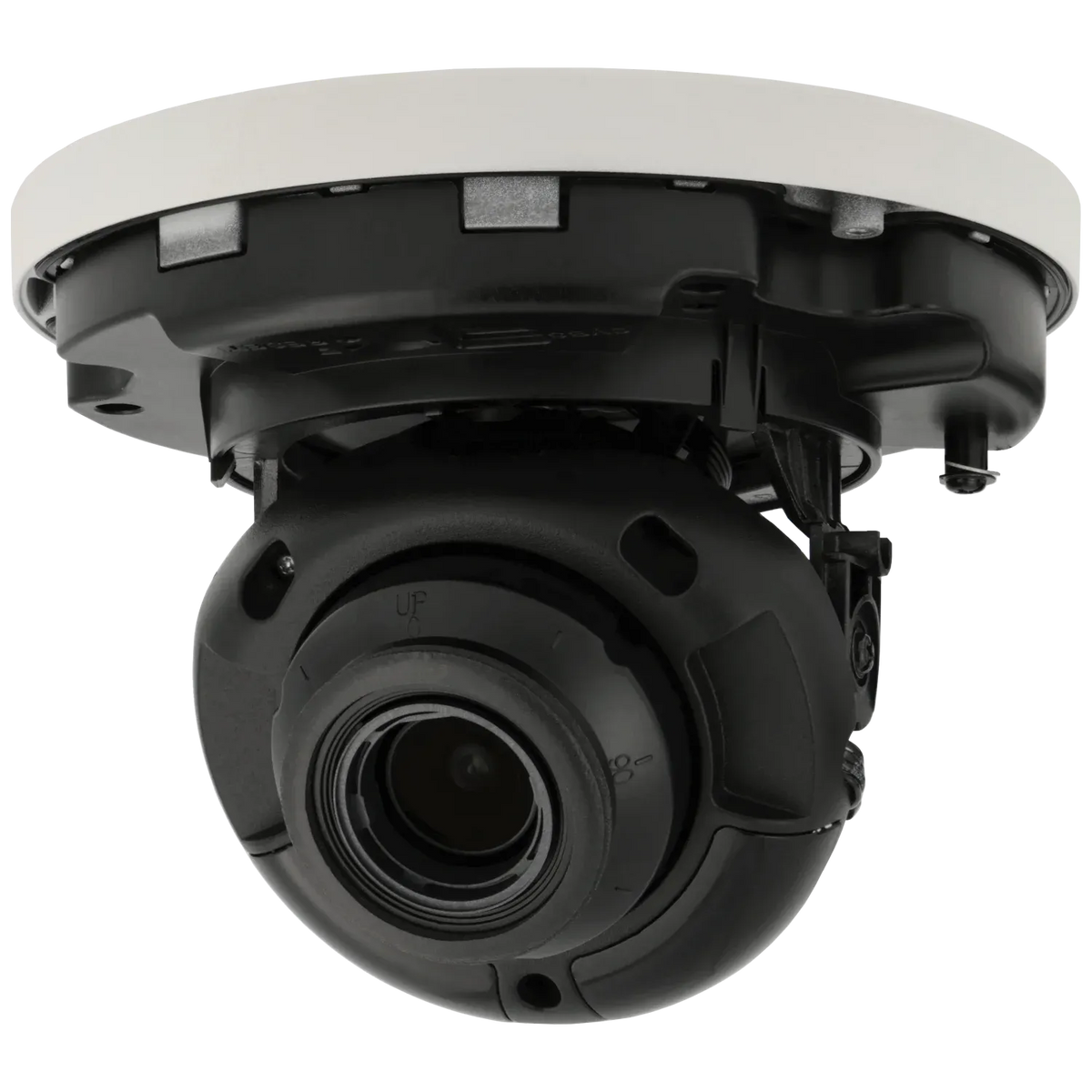 FENIVA | Hikvision - Telecamera minidome IP da 8 Mpx con ottica varifocale motorizzata (zoom) - Angolo di visione: 112.3° ~ 41.2°, Serie: Acusense