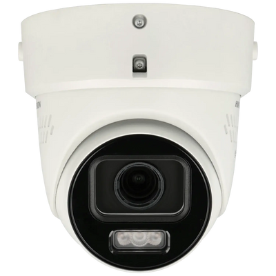FENIVA | Hikvision - Telecamera minidome IP da 8 Mpx con ottica varifocale motorizzata (zoom) - Angolo di visione: 112.3º ~ 41.2º, Serie: Acusense