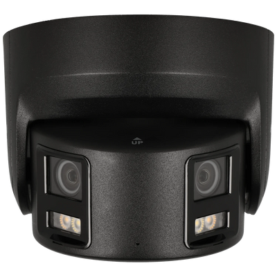 FENIVA | Hikvision - Telecamera panoramica IP da 8 Mpx con ottica fissa - Colore: Nero, Ottica: 4 mm